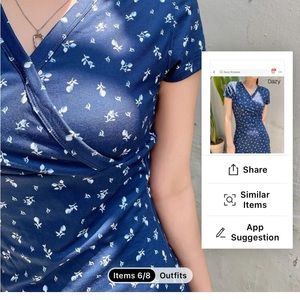 Beautiful blue pixy dress